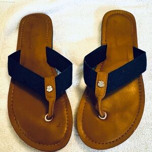 Tommy Bahama Women’s Summer Navy Speedwell Flip Flops Size 8/8.5